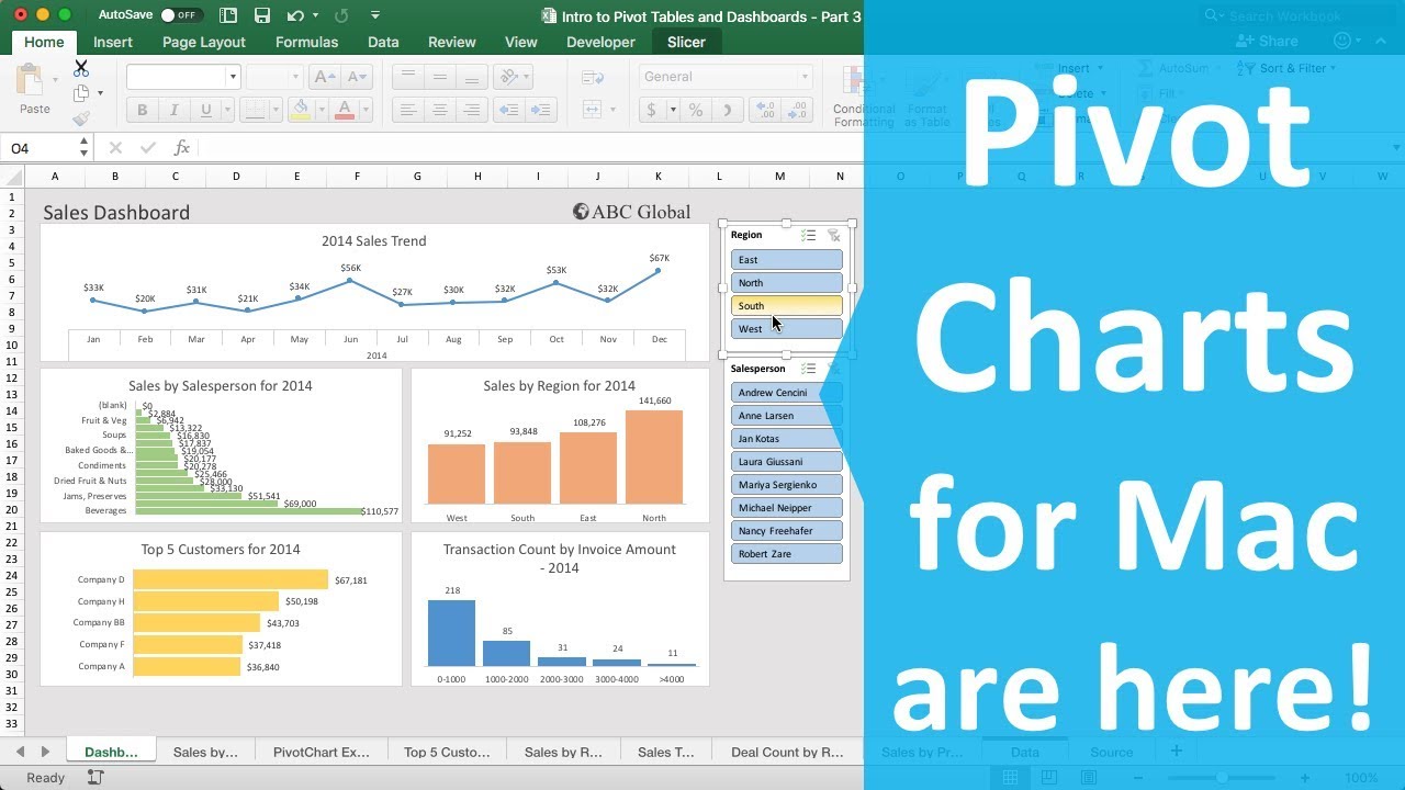 Pivot table wizard excel 2016